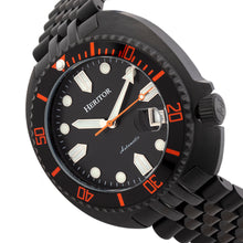 Load image into Gallery viewer, Heritor Automatic Morrison Special Edition Bracelet Watch w/Date - Black - HERHR7615