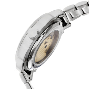 Heritor Automatic Helmsley Semi-Skeleton Bracelet Watch - Silver/White - HERHR5001