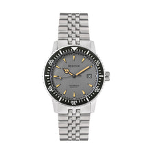 Load image into Gallery viewer, Heritor Automatic Dalton Bracelet Watch w/Date - Grey - HERHS2003
