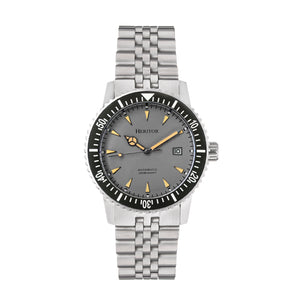 Heritor Automatic Dalton Bracelet Watch w/Date - Grey - HERHS2003