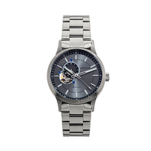 Load image into Gallery viewer, Heritor Automatic Oscar Semi-Skeleton Bracelet Watch - Grey/Silver - HERHS1008