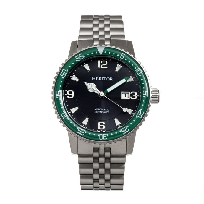 Heritor Automatic Dominic Bracelet Watch w/Date - HERHR9803