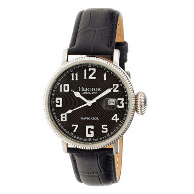 Heritor Automatic Olds Leather-Band Watch - HERHR3202
