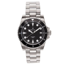 Load image into Gallery viewer, Heritor Automatic Luciano Bracelet Watch w/Date - Black - HERHS1501