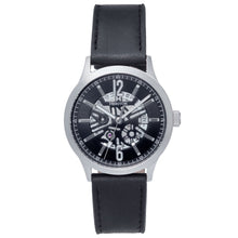 Load image into Gallery viewer, Heritor Automatic Dayne Leather-Band Watch w/Date - Black - HERHS2601
