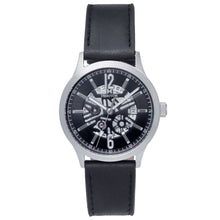 Load image into Gallery viewer, Heritor Automatic Dayne Leather-Band Watch w/Date - Black - HERHS2601