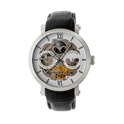 Heritor Automatic Aries Skeleton Dial Men's Watch - HERHR4404