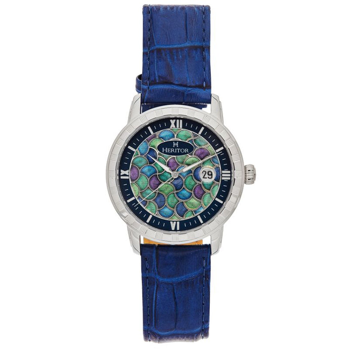 Heritor Automatic Protégé Leather-Band Watch w/Date - HERHS2903