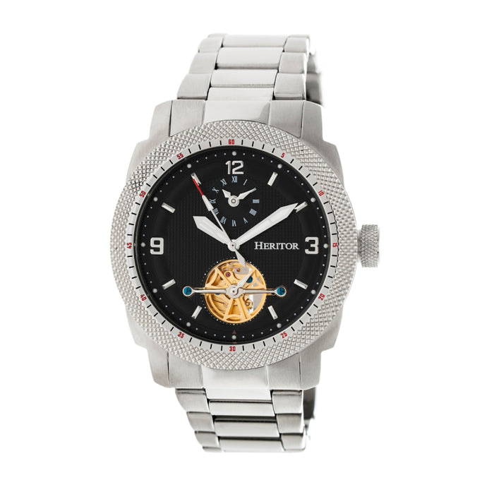 Heritor Automatic Helmsley Semi-Skeleton Men's Watch - HERHR5002