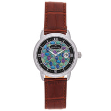 Load image into Gallery viewer, Heritor Automatic Protégé Leather-Band Watch w/Date - Silver/Brown - HERHS2902