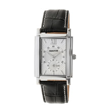 Load image into Gallery viewer, Heritor Automatic Frederick Leather-Band Watch - Silver - HERHR6101