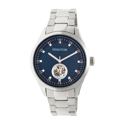 Heritor Automatic Crew Semi-Skeleton Men's Watch - HERHR7011