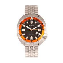 Load image into Gallery viewer, Heritor Automatic Morrison Bracelet Watch w/Date - Orange/Black - HERHR7613