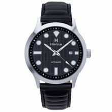 Load image into Gallery viewer, Heritor Automatic Bradford Leather-Band Watch w/Date - Black - HERHS1107