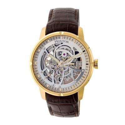 Heritor Automatic Ryder Skeleton Men's Watch - HERHR4605