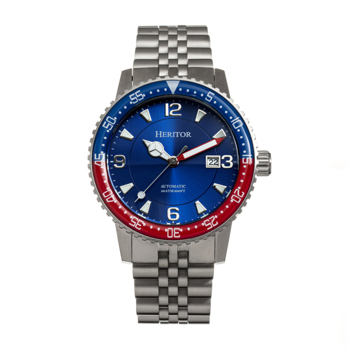 Heritor Automatic Dominic Bracelet Watch w/Date - HERHR9806