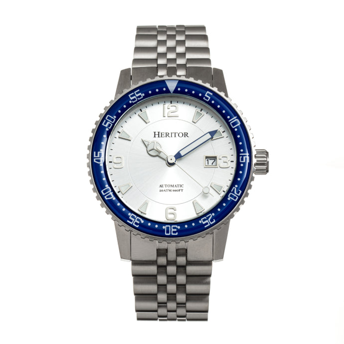 Heritor Automatic Dominic Bracelet Watch w/Date - HERHR9801