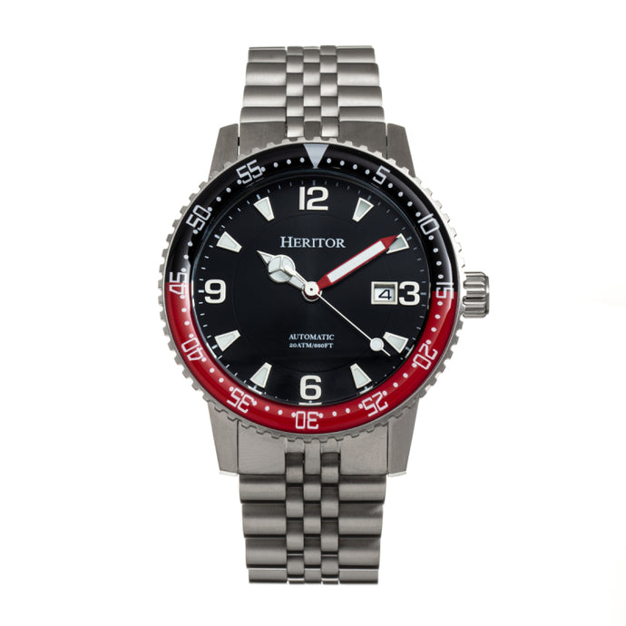 Heritor Automatic Dominic Bracelet Watch w/Date - HERHR9804