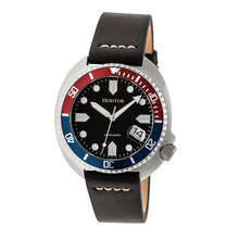 Load image into Gallery viewer, Heritor Automatic Morrison Leather-Band Watch w/Date - Black - HERHR7603