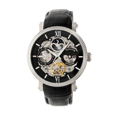 Heritor Automatic Aries Skeleton Dial Men's Watch - HERHR4405