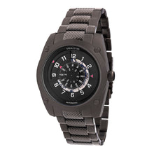 Load image into Gallery viewer, Heritor Automatic Daniels Semi-Skeleton Bracelet Watch - Black - HERHR7402