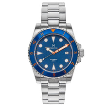 Load image into Gallery viewer, Heritor Automatic Luciano Bracelet Watch w/Date - Navy - HERHS1502