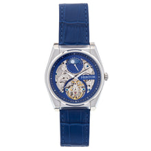 Load image into Gallery viewer, Heritor Automatic Daxton Skeleton Watch - Blue - HERHS3003