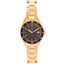 Load image into Gallery viewer, Heritor Automatic Calder Bracelet Watch w/Date - Gold/Black - HERHS2802