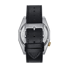 Load image into Gallery viewer, Heritor Automatic Amadeus Semi-Skeleton Leather-Band Watch - Gold/Black - HERHS3403