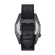 Load image into Gallery viewer, Heritor Automatic Amadeus Semi-Skeleton Leather-Band Watch - Black/Black - HERHS3405
