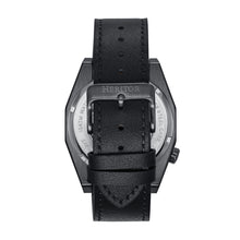 Load image into Gallery viewer, Heritor Automatic Amadeus Semi-Skeleton Leather-Band Watch - Black/Black - HERHS3405