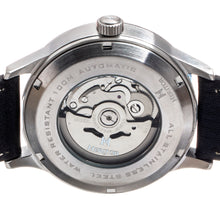 Load image into Gallery viewer, Heritor Automatic Bradford Leather-Band Watch w/Date - Silver & Black - HERHS1101