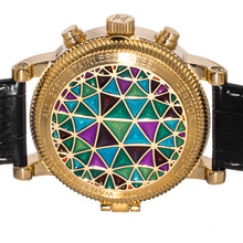 Load image into Gallery viewer, Heritor Automatic Legacy Leather-Band Watch w/Day/Date - Gold/Black - HERHR9703