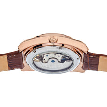 Load image into Gallery viewer, Heritor Automatic Daxton Skeleton Watch - Brown/Rose Gold - HERHS3005