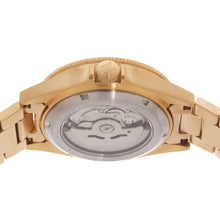 Load image into Gallery viewer, Heritor Automatic Calder Bracelet Watch w/Date - Gold/Black - HERHS2802