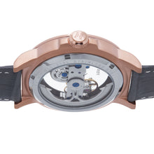 Load image into Gallery viewer, Heritor Automatic Xander Semi-Skeleton Leather-Band Watch - Rose Gold/Gray - HERHS2404
