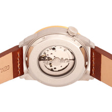 Load image into Gallery viewer, Heritor Automatic Wellington Leather-Band Watch - Brown/Gold/White - HERHR8204
