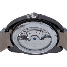 Load image into Gallery viewer, Heritor Automatic Roman Semi-Skeleton Leather-Band Watch - Gunmetal/Gray - HERHS2206
