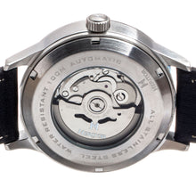 Load image into Gallery viewer, Heritor Automatic Bradford Leather-Band Watch w/Date - Black & Orange - HERHS1110