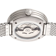 Load image into Gallery viewer, Heritor Automatic Jasper Skeleton Bracelet Watch - Silver  - HERHR8701
