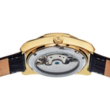 Load image into Gallery viewer, Heritor Automatic Daxton Skeleton Watch - Black/Gold - HERHS3004