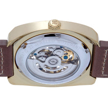 Load image into Gallery viewer, Heritor Automatic Gatling Skeletonized Leather-Band Watch - Gold/Brown - HERHS2303