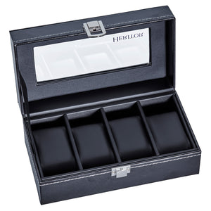 Heritor Automatic Watch Storage Box 4 Slot - HERBOX4