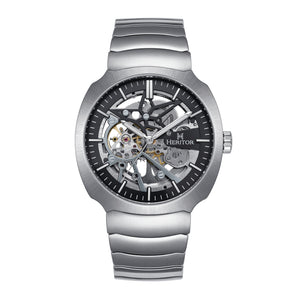 Heritor Automatic Magnus Stainless Steel-Band Watch - Silver - HERHS4101