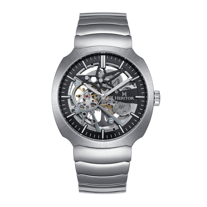 Heritor Automatic Magnus Stainless Steel-Band Watch - HERHS4101