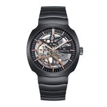 Load image into Gallery viewer, Heritor Automatic Magnus Stainless Steel-Band Watch - Gunmetal/Rose Gold - HERHS4103
