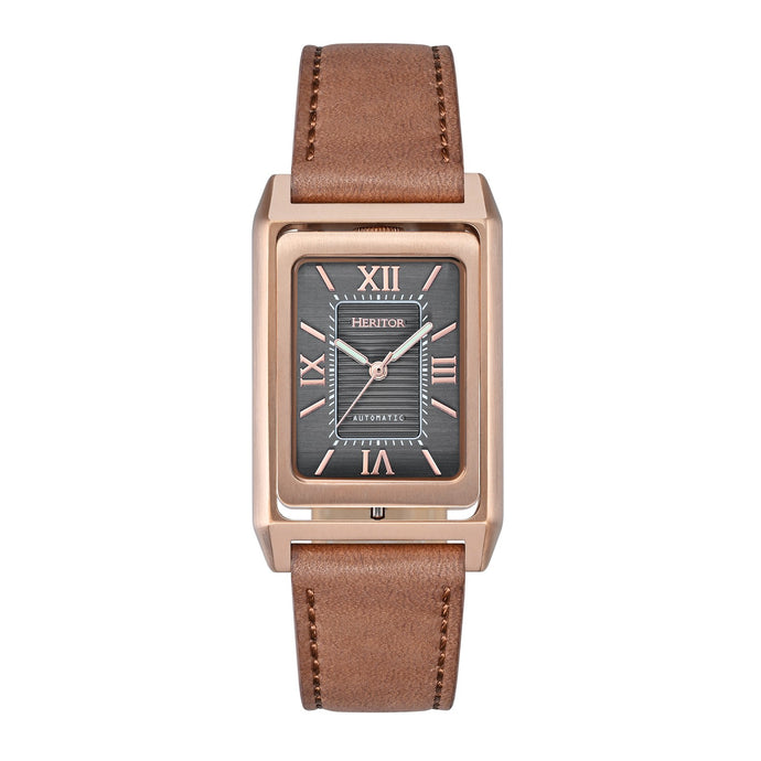 Heritor Automatic Esteban Leather Band Watch - HERHS4205