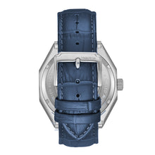 Load image into Gallery viewer, Heritor Automatic Antoni Leather-Band Watch - Silver/Blue - HERHS4303
