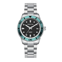 Load image into Gallery viewer, Heritor Automatic Bexley Stainless Steel-Band Watch - Aqua/Blue - HERHS4504

