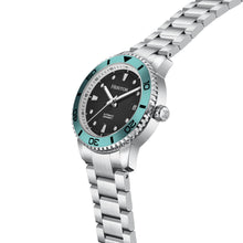 Load image into Gallery viewer, Heritor Automatic Bexley Stainless Steel-Band Watch - Aqua/Blue - HERHS4504
